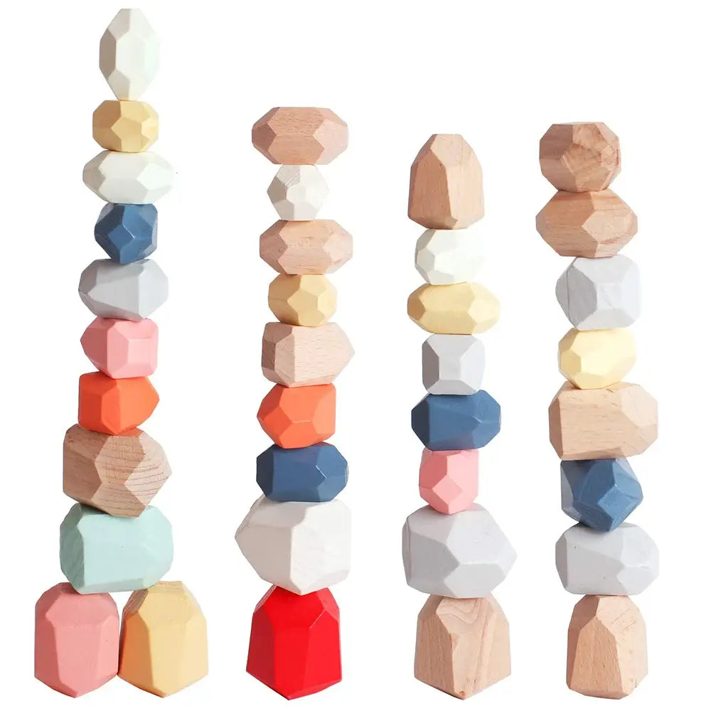 Montessori Sensory Stacking Stones