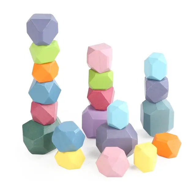 Montessori Sensory Stacking Stones