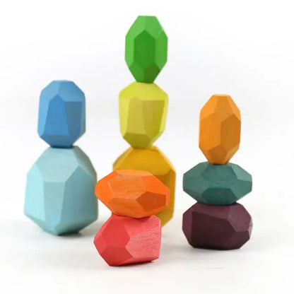 Montessori Sensory Stacking Stones