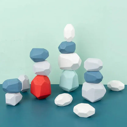 Montessori Sensory Stacking Stones