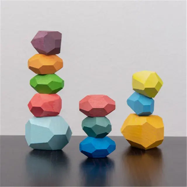 Montessori Sensory Stacking Stones